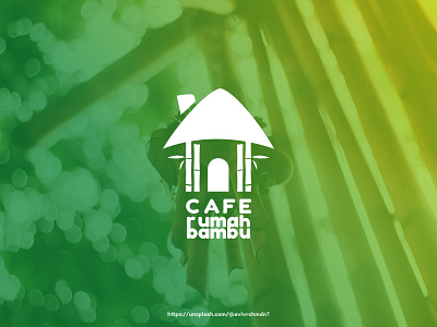 Bamboo House Cafe with Background