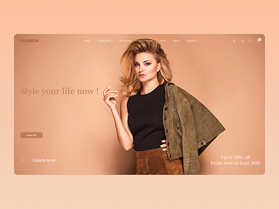 Fashion Landing Page