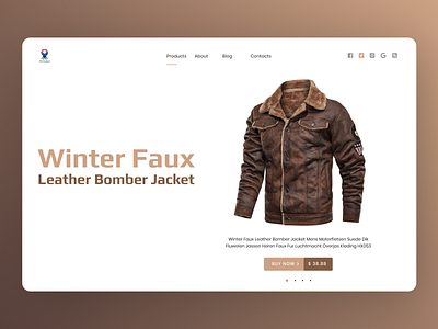 Jacket Web Design