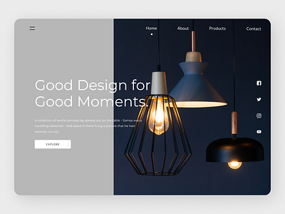 Home Decor Landing Page