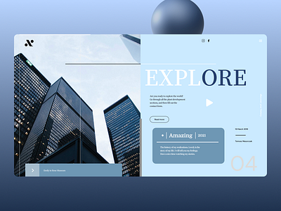 Explore Different Countries Dashboard design illustrator minimal typography ui ux web website