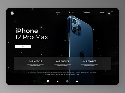 iPhone Web Design