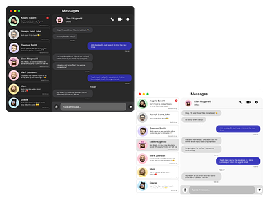 Daily UI Design Challenge #013: Instant Messaging daily ui daily ui challenge design ui ui design