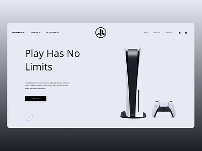 Gaming Web Design app design branding design minimalist modern new online order ui