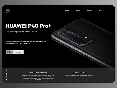 Huawei Products branding design designs minimal new online ui ux web