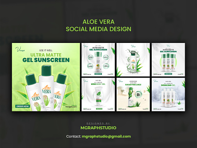 Cosmetics social media advertising banner ads banner aloe vera ads beauty ads banner beauty products cosmetic ads creative ads banner facebook post design social media ads banner social media creatives