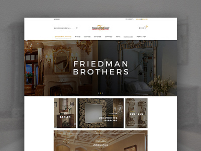 Luxury Furniture Website design ecommerce furniture luxury minimal web