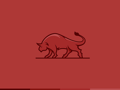 Bull Mark animal bull logo mark