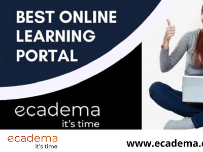 online professional learning platform | ecadema branding learning platform online learning professional certification professional training