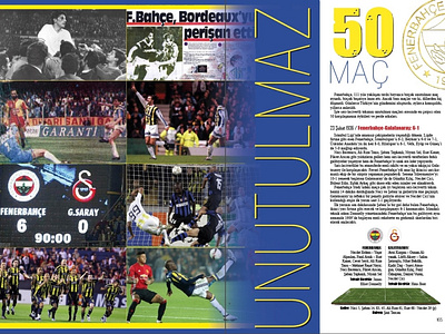 Book design for Fenerbahçe SK