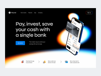 online banking: home page banking app finance fintech landing landing page landing page design landingpage product design product page saas website ux design web web designer web page webdesign webdesigner webpage website