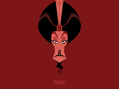 Jafar aladdin beard character disney evil feather illustration jafar movie villain