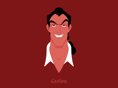 Gaston beauty and the beast belle character disney france gaston illustration movie