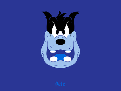 Pete cat character disney illustration mickey mouse peg leg pete pete villain