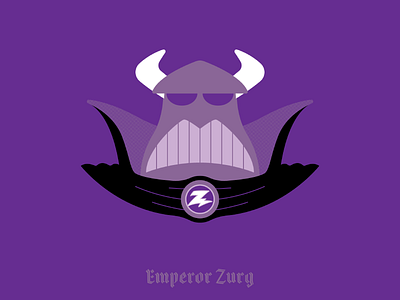 Emperor Zurg buzz cape disney emperor evil horns illustration pixar toy story z zurg