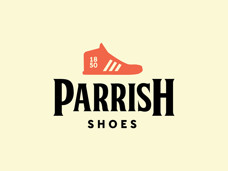 Parrish Shoes 90s daily logo challenge jumanji logo movie new hampshire retro shoes sneakers