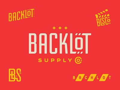 Backlot Supply Co. backlot branding clapper co company disney logo movie shop star supply