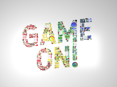 Game On! 3d board game branding cards chess church design flat lay logo ministry monopoly vbs