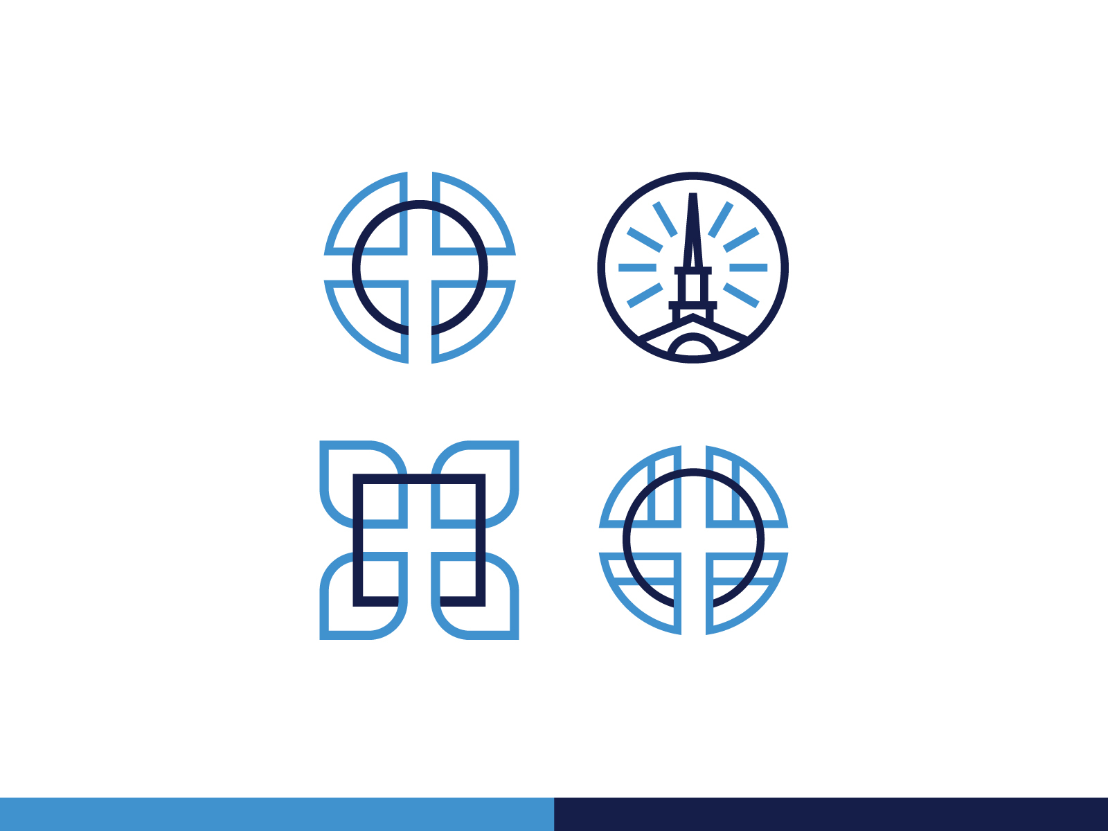 Cross + Steeple by Travis Cooper on Dribbble