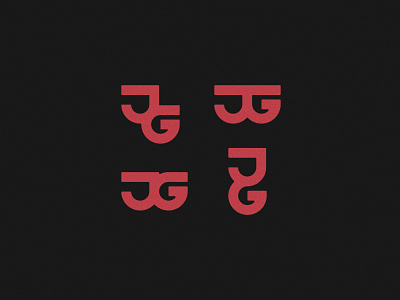 JONES GRUB REDUX branding icon initials jg lettermark ligature logo monogram