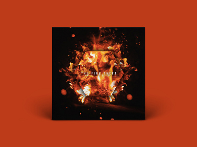THE FIRE THEFT 2000s album art cover fire music record rock vinyl