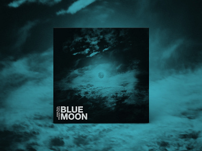BLUE MOON album art album cover clouds jesus moon music night single sky song