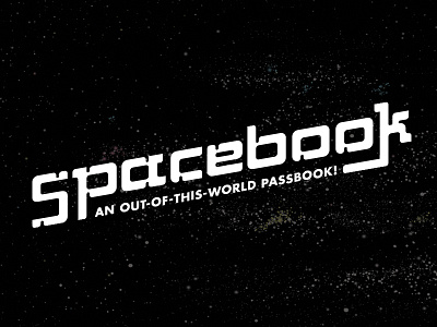 Spacebook book cover lost type passbook saturn v scholastic shear space spacebook stars typography
