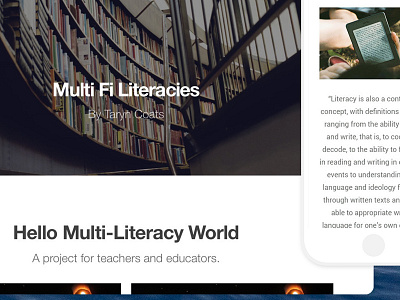 Multi Fi Literacies: Blog