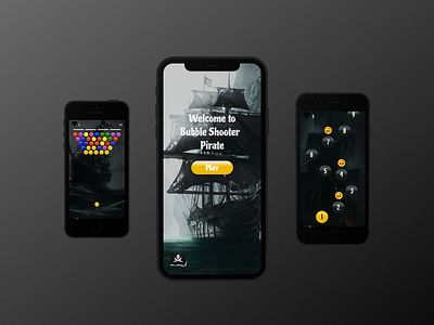 Pirates design illustration ui web