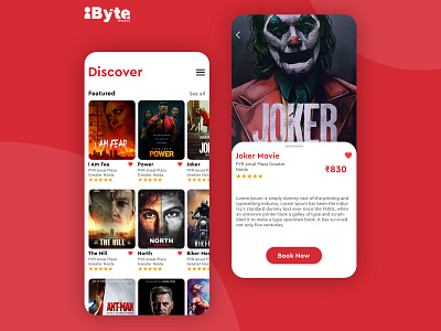 Movie App UI Design