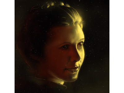 Carrie Fisher, The Princess carrie fisher illustration princes leia star wars