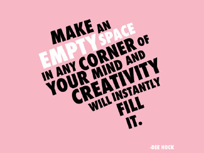 Let Creativity Fill It