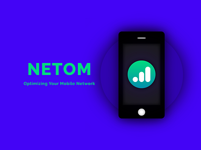 NETOM: An engineering project's UI design app design app project branding design figma graphic design illustrator logo minimal mobile app prototype student project ui visual design