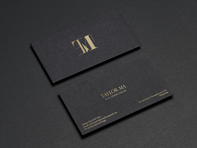 taylor m design business card 1080