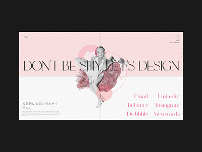 Taylor M Design Contact page
