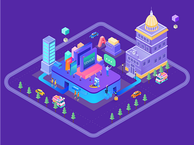 2.5D by YingXi on Dribbble