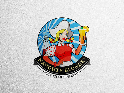Naughty Blonde logo