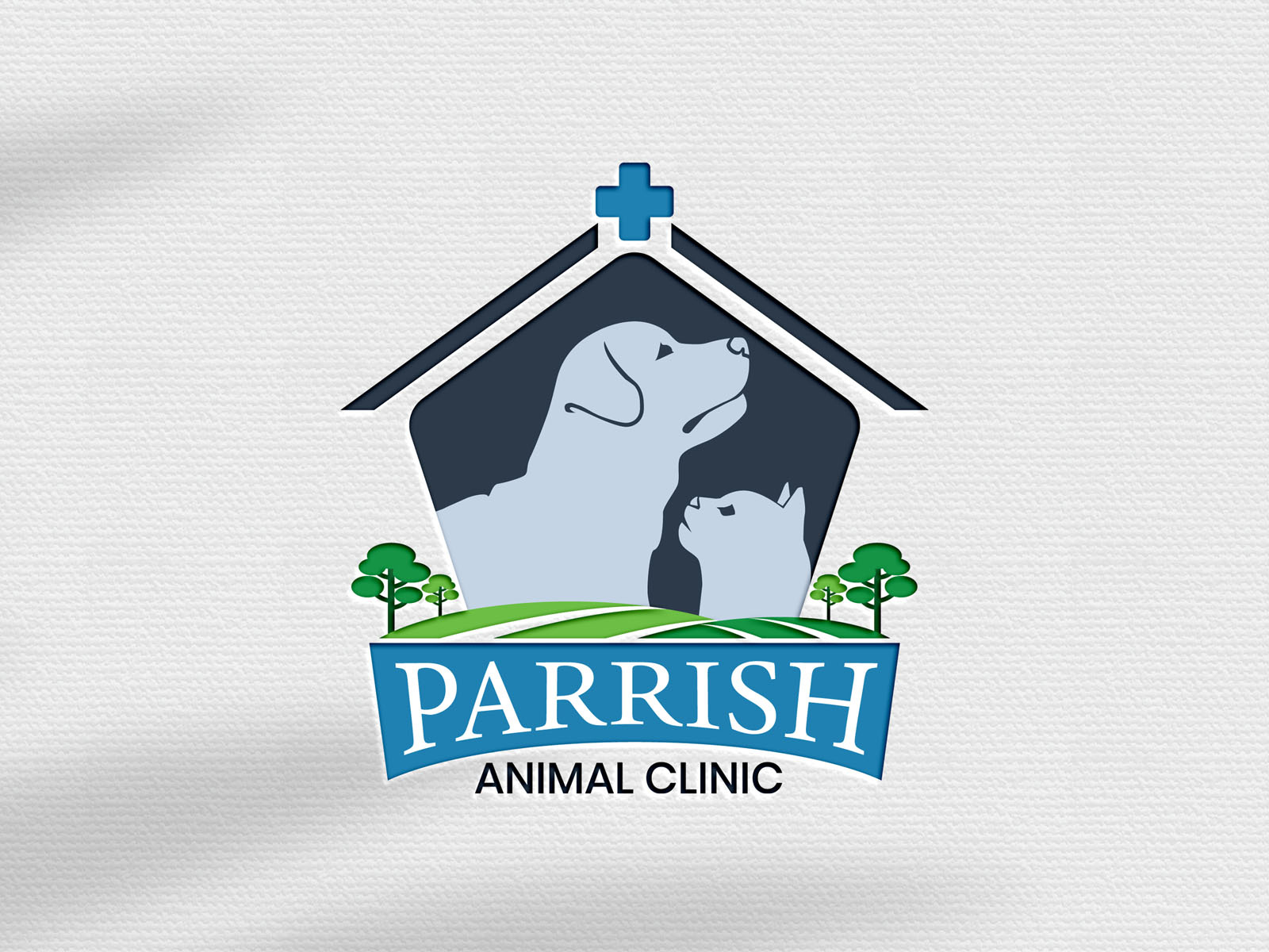 Parrish Animal Clinic by CRINOVATE on Dribbble