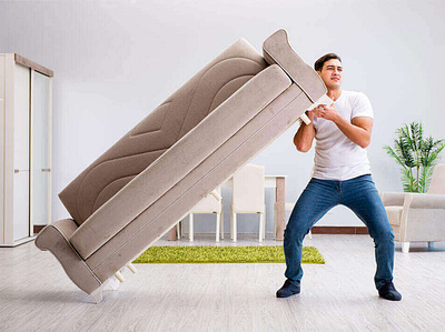 MOVING AND PACKING EXPERTS branding illustration london movers packers removal storage