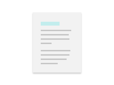 Blog blog design icon material minimal minimalistic paper simple wip work