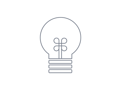 Command Lightbulb apple command design icon imprint light lightbulb minimal simple wire