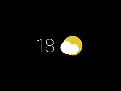 Partly Cloudy cloud cloudy icon sun temperature weather