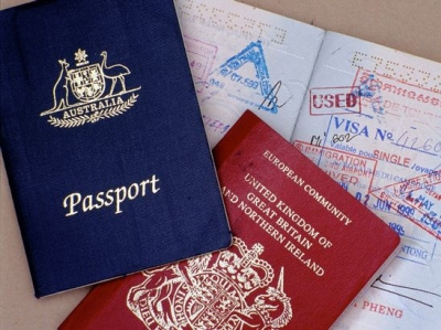 what is a passport? understand what a passport is app branding flat icon illustration logo minimal typography ux web