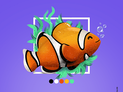 clownfish Illustration clownfish illustration