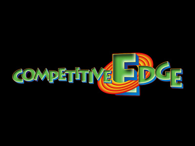 Competitive Edge Logo Design cartoon cartoon sticker cute cartoon design illustration logo stickers vector vector illustration