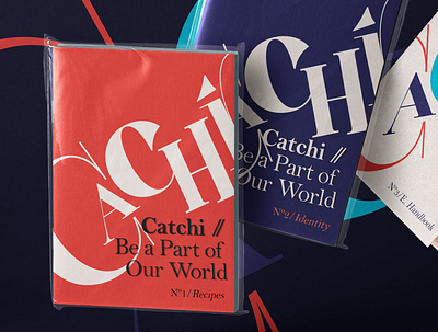 Catchi branding culinary editorial food graphicdesign packaging