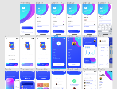 Mobile App- Replica by Poonam Jajoo on Dribbble