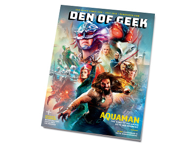 Den of Geek Aquaman Cover