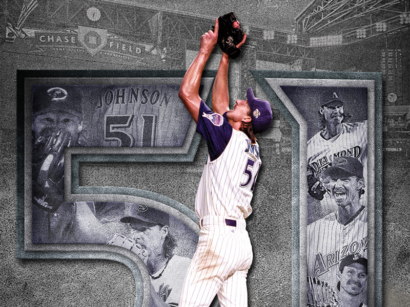 Randy Johnson - 2015 Arizona Diamondbacks Media Cover by Zach Alvarez on  Dribbble