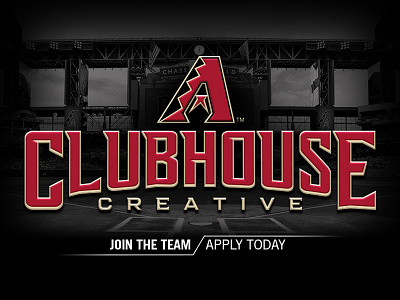 Clubhouse Creative - Join The Team arizona baseball d backs diamondbacks